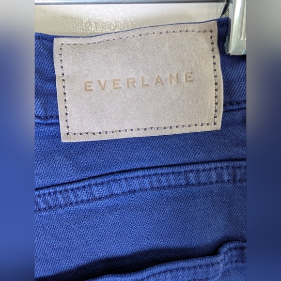 NWT Everlane Way-High Straight Jean 27T Lapis Blue Tall High Rise Clean Girl - Picture 5 of 8